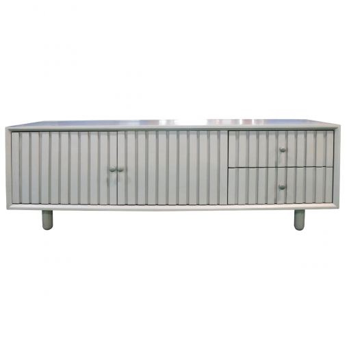 Tủ kệ Tivi White 2 cửa