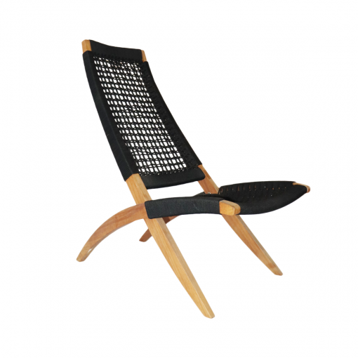Ghế Lisa Lounge Chair - Dây đen caro - Hình ảnh 2