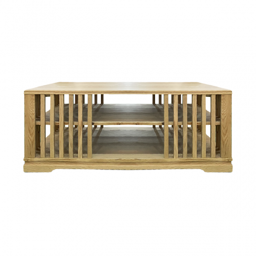 Bộ sofa Marine - Gỗ sồi đỏ nệm màu xanh cốm - Hình ảnh 6