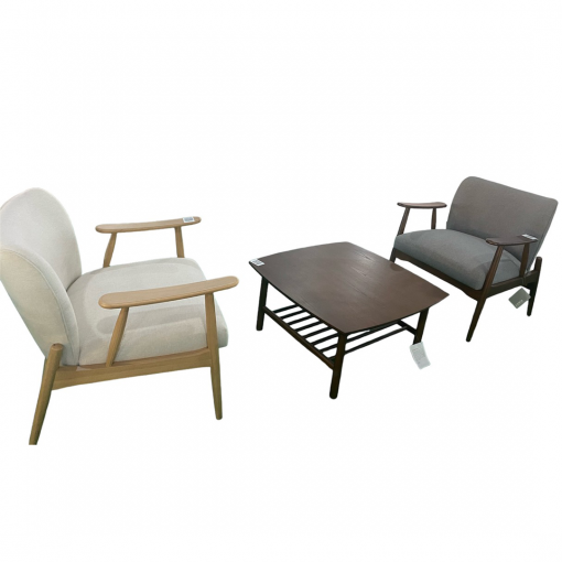 Bộ sofa - bàn vuông ghế ELON LOUNGE