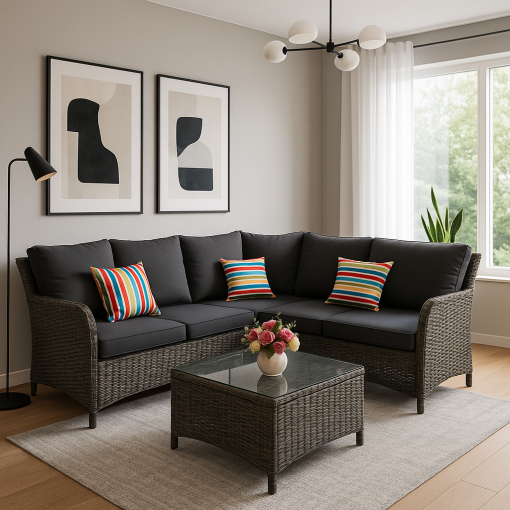 Sofa khung nhôm - Hình ảnh 3